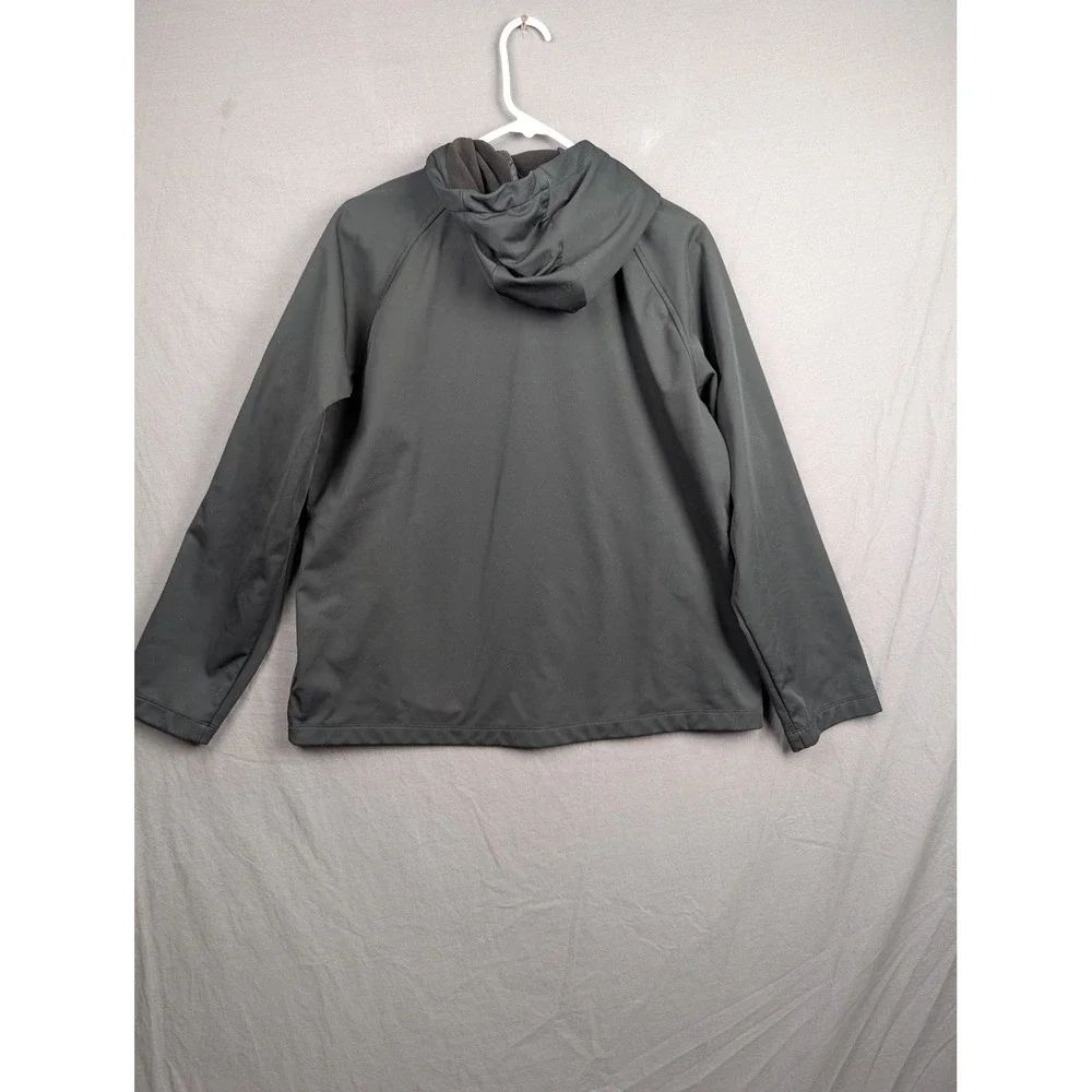 32 Degrees Heat Mens Softshell Hooded Jacket Black Medium Full Zip